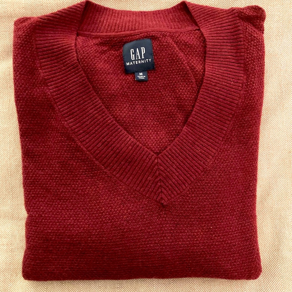Gap Maternity V-Neck Sweater